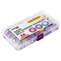 Набор для создания бижутерии и украшений 66 элементов Аметист в пластиковом боксе, бусины, шармы, BRAUBERG KIDS, 665295 Набор для создания бижутерии и украшений 66 элементов Аметист в пластиковом боксе, бусины, шармы, BRAUBERG KIDS, 665295