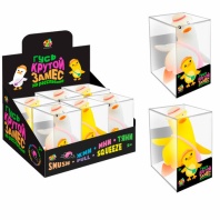 Игрушка-антистресс "Крутой замес. ГУСЬ НА РАССЛАБОНЕ", 13,5х6,5см, АССОРТИ, 1TOY, Т25378 Игрушка-антистресс "Крутой замес. ГУСЬ НА РАССЛАБОНЕ", 13,5х6,5см, АССОРТИ, 1TOY, Т25378