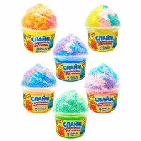 Слайм (лизун) + шариковый пластилин, 115 г, ассорти 6 видов, JOLLY JOT (ДЖОЛИ ДЖОТ),, 665949 Слайм (лизун) + шариковый пластилин, 115 г, ассорти 6 видов, JOLLY JOT (ДЖОЛИ ДЖОТ),, 665949