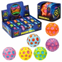 Мяч прыгун КРУТОЙ ЗАМЕС Moon Ball "КЛАССИЧЕСКИЙ", 6,5см, ассорти 6 цветов, 1TOY, Т262, Т26276 Мяч прыгун КРУТОЙ ЗАМЕС Moon Ball "КЛАССИЧЕСКИЙ", 6,5см, ассорти 6 цветов, 1TOY, Т262, Т26276