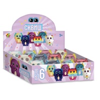 Игрушка-антистресс КРУТОЙ ЗАМЕС "Глазастый сквиш Аксолотль", 8х9 см,, ассорти 6 видов, Т26168 Игрушка-антистресс КРУТОЙ ЗАМЕС "Глазастый сквиш Аксолотль", 8х9 см,, ассорти 6 видов, Т26168