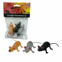 Игровой набор Фигурки животных "Крыски", 7 см, "В мире животных", 3 вида, 1TOY, Т1049, Т10492 Игровой набор Фигурки животных "Крыски", 7 см, "В мире животных", 3 вида, 1TOY, Т1049, Т10492