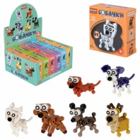 Конструктор пластиковый Blockformers "СОБАЧКИ", ассорти 6 видов, дисплей 1TOY, Т23995 Конструктор пластиковый Blockformers "СОБАЧКИ", ассорти 6 видов, дисплей 1TOY, Т23995
