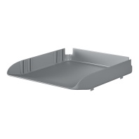 Лоток для бумаг пластиковый ErichKrause Sphere, Classic, серый