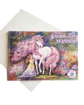 Альбом для акварели  А4 20л. 160г/м2  "Цветочное волшебство"