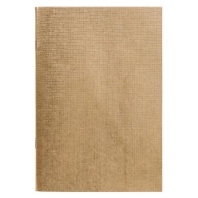 Тетрадь А4  96л кл. скоба бумвинил Hatber "Золото"*