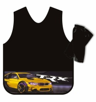 Набор Нарукавники + фартук-накидка 568*405мм 2 кармана "Yellow car"