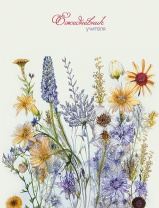 Ежедневник учителя А6+ 7БЦ, 256стр. "Полевые цветы" УФ-лак