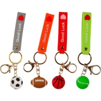 Брелок "deVENTE. Sport" 2,6см с карабином, каучуковый, 4 дизайна Брелок "deVENTE. Sport" 2,6см с карабином, каучуковый, 4 дизайна