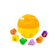 Сортер "Оранжевая корова"  шар 15см