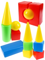 Конструктор пластм. Мегаконструктор 18 дет.