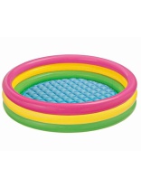 Бассейн надувной 114*25см "Трехцветный" ТМ INTEX