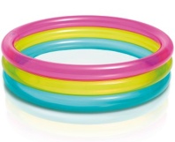 Бассейн надувной 86*25см "Три цвета" ТМ INTEX
