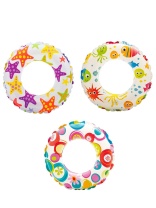 Надувной круг  61см "Яркие рыбки"