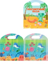 Игра магнитная "Дельфин и Осьминог" 25*21см 16 эл., 3+