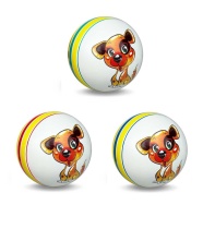 Мяч детский резиновый 12см "Собачка"