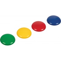 Магнит для доски  4шт 40мм, цветные