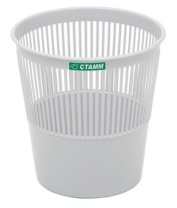 Корзина для мусора сетчатая  9л серая