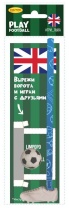 Набор Play football. Англия: карандаш ч/г, ластик бутса/мяч, игровое поле