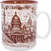 Кружка сувенирная 300мл,  Коллаж .СПб