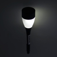 Фонарь садовый на солн. батарее 25см, 1LED*белый
