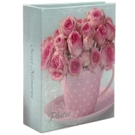 Фотоальбом 100 фото 10*15см Delicate flowers, розы