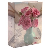 Фотоальбом 100 фото 10*15см Delicate flowers, розы