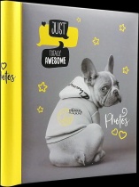 Фотоальбом магнитный 10л  23*28см спир. Fluffy pets. Гррр