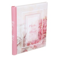 Фотоальбом магнитный 30л  23*28см спир.  Цветы