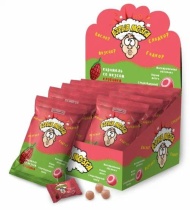 Карамель Взрыв мозга КЛУБНИКА,15г, / уп.24 шт./