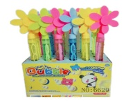 Мыльные пузыри 100мл, 38см  "Цветок" вентилятор