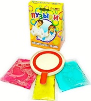 Мыльные пузыри 150мл "Увлекательные опыты" в коробке