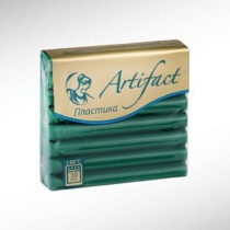 Полимерная глина 56гр., "Артефакт"  Изумрудный