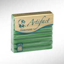 Полимерная глина 56гр., "Артефакт"  Травяной