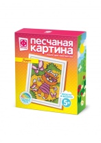 Аппликация из песка "Задира"