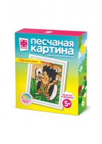 Аппликация из песка "Хороший денек"