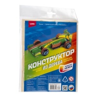 Изготовление модели из дерева "Гоночный болид"