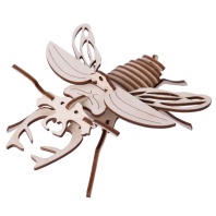 Изготовление модели из дерева "Жук олень" 7*15см