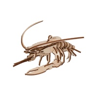 Изготовление модели из дерева "Рак" 15*7см