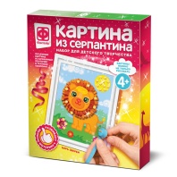 Квиллинг "Царь зверей" 4+