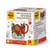 Кружка под роспись "Розы" 8+