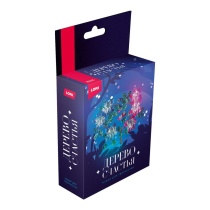 Дерево из пайеток "Цветущее сердце"