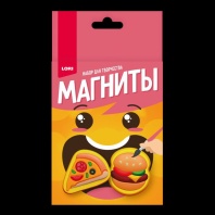Магниты из гипса "Быстрый перекус" 2 формы