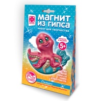 Магниты из гипса Морские жители "Осьминог" 5+