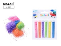 Блёстки декоративные в тубах  6 цв*4гр. набор