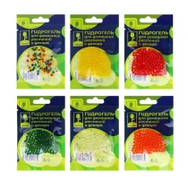 Гидрогель для домашних растений и декора "Шарики" цвет ассорти