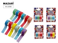 Скотч декоративный, 15мм*3 метр, 3шт. в блистере