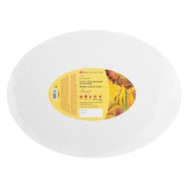 Холст на картоне  Овальный  30*40см "Сонет" 100% хлопок, 280 г/м2, среднее зерно