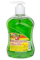 Мыло жидкое РАДУГА 500 мл Яблоко (дозатор)