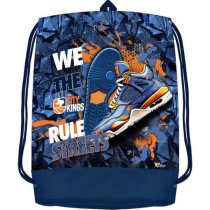 Мешок для обуви 1 отд, 410*540, карман "Кроссы"